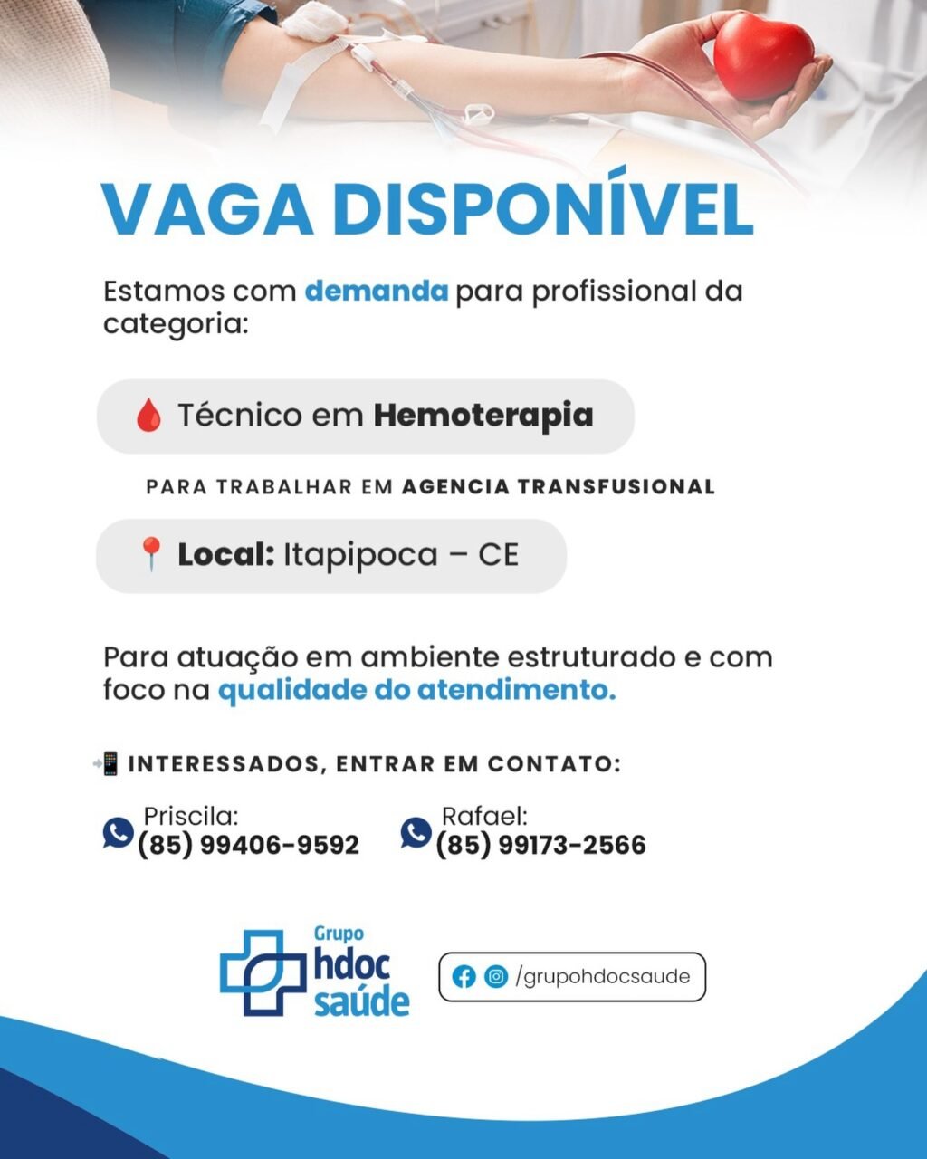 Instagram post from grupohdocsaude. This post is in position 1.